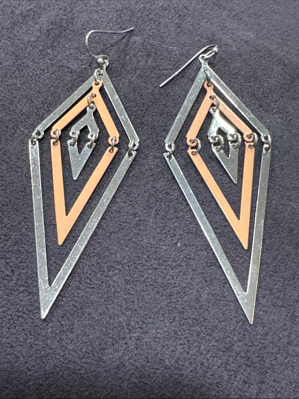 Retro 80’s style dangle earrings